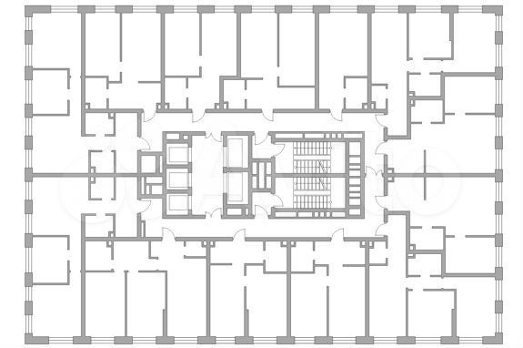 2-к. квартира, 71,6 м², 14/28 эт.