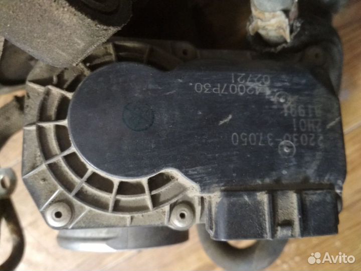 Дроссельная заслонка Toyota Corolla 1.6 150 151