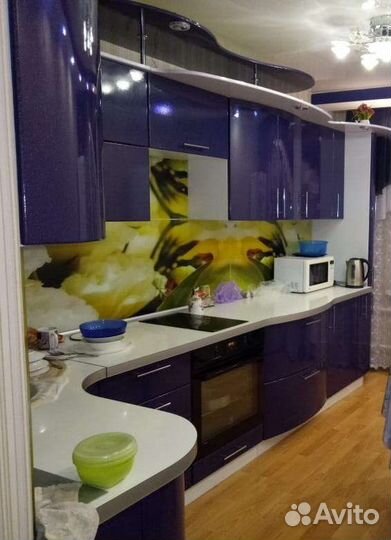 Фартук стеклянный для кухни