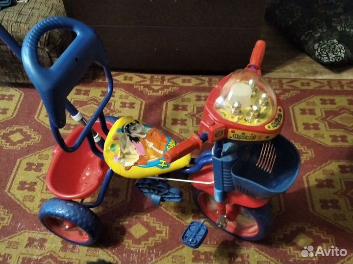 Детский 3х колесный велосипед бу