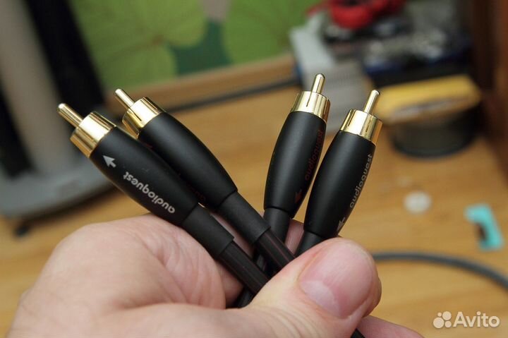 Межблочный Audioquest Red River PVC 0.95m