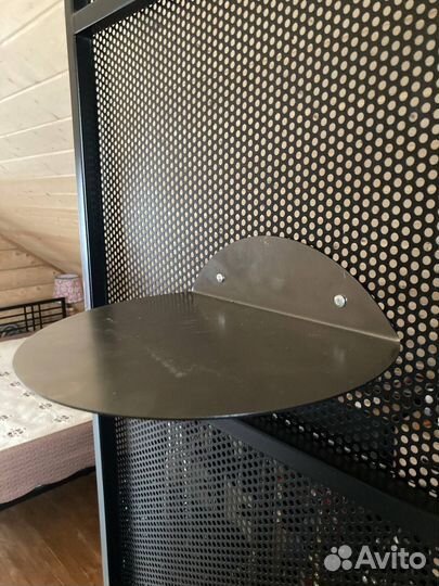 Полка круглая под цветы Размер d250мм / кашпо