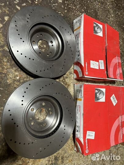 Диски тормозные brembo GLE 167 18