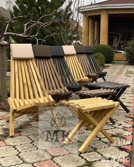Садовое кресло шезлонг Кентукки