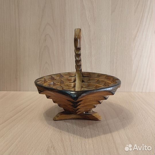 Ваза Дракон деревянная