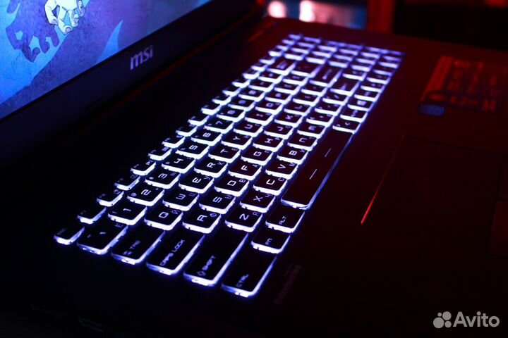 Игровой ноутбук Msi 17.3 GTX Core i7 IPS SSD
