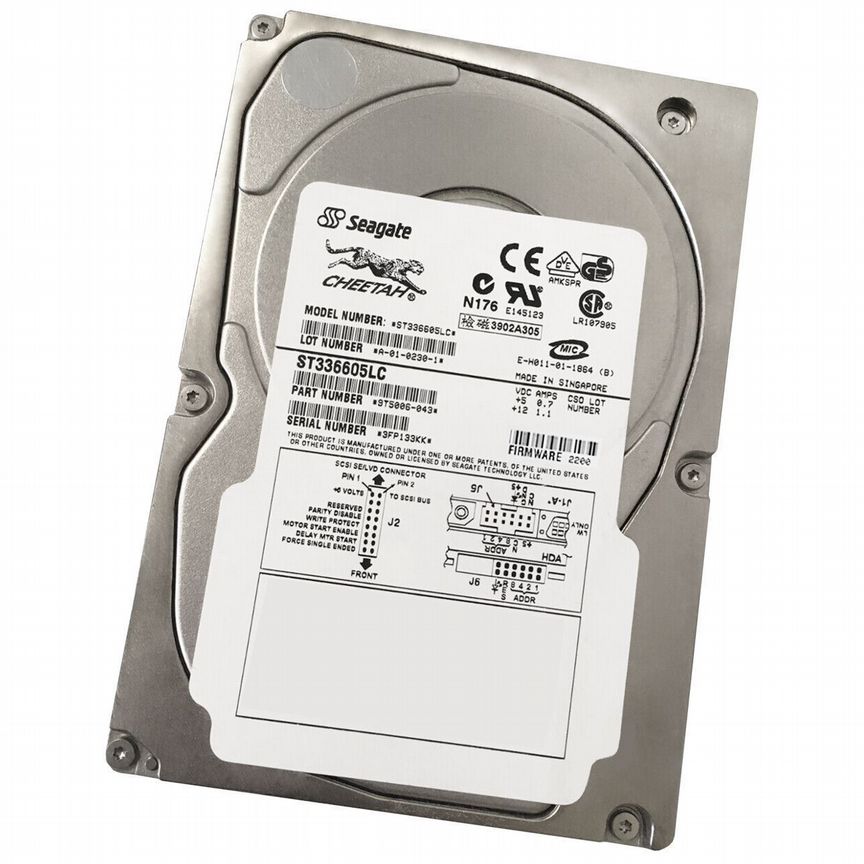 [ST336605LC] Жесткий Диск Seagate 36,7gb Scsi 3.5" St336605lc