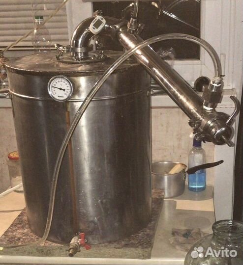 Дистиллятор, ректификационная колонна