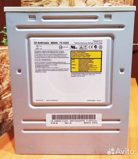 Дисководы CD,DVD (IDE, SATA)