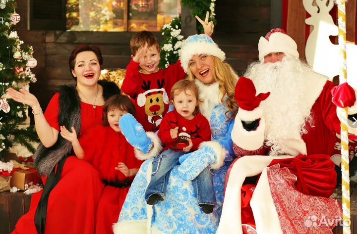 Дед мороз и снегурочка на дом