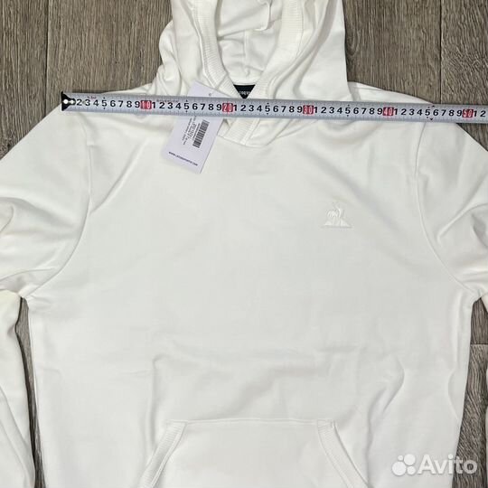 Толстовка Худи Le Coq Sportif Hoody 2021523 White