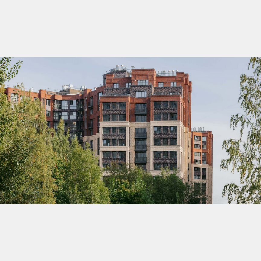 2-к. квартира, 98,7 м², 12/13 эт.