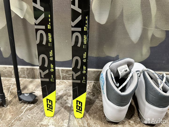 Лыжи беговые конёк nordway rs skate 183 комплект