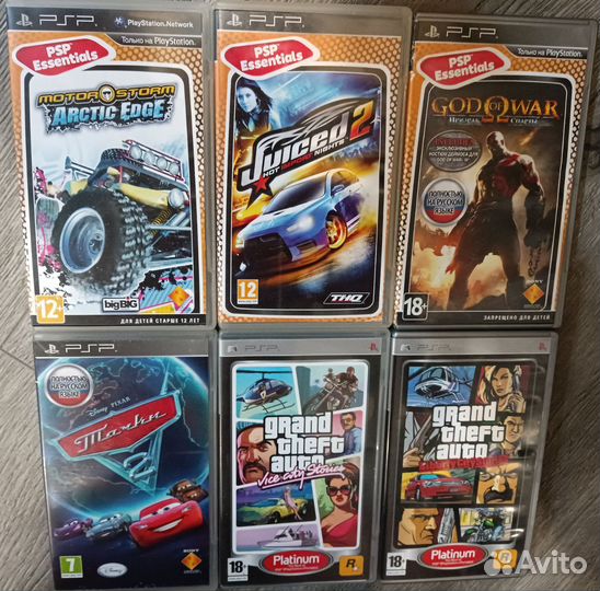 Игры PlayStation 2, PSP, wii, xbox original, PC