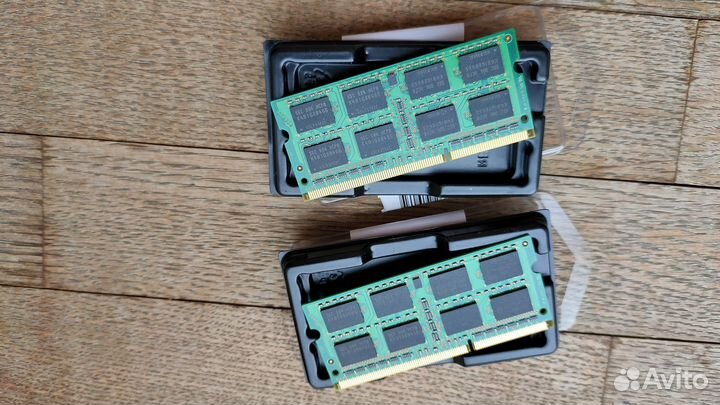 Оперативная память SO-dimm ddr3 2x2 gb 1066 Mh