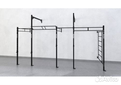 Пристенная рама, 5800х1800, чёрный