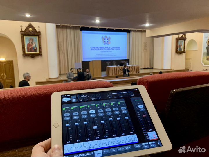 Монтаж звукового оборудования в кафе, ресторанах