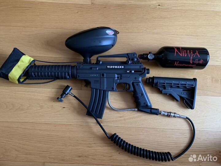 Пейнтбольный маркер (комплект)