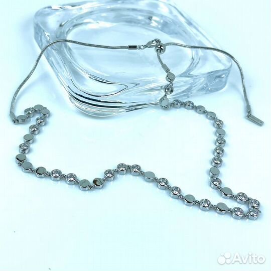 Колье галстук Messika серебро