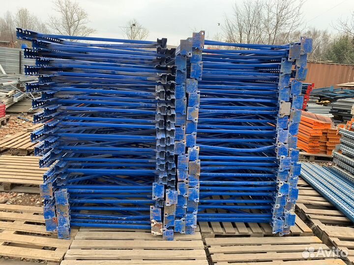 Стеллажи металлические бу Кифато (рама 4500 мм)