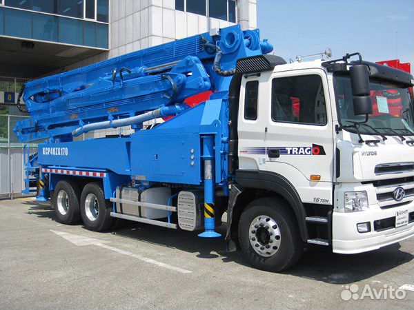 Аренда бетононасосов 15-49 метров