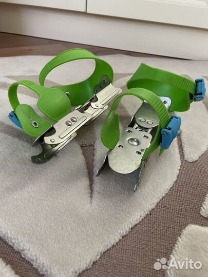 Коньки двуполозные раздвижные 24-31