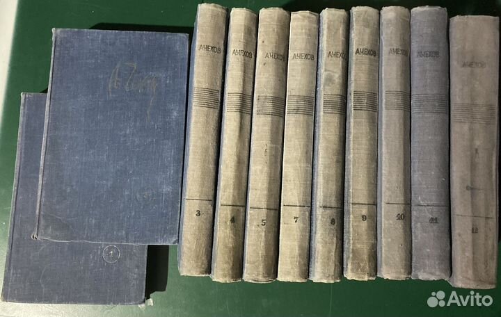 А.П.Чехов Собрание сочинений в 12 томах 1950 г