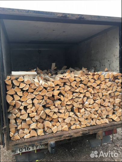 Дрова березовые колотые