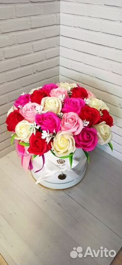 Мыльные розы букеты