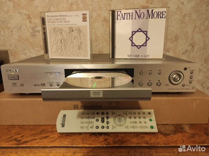 DVD плеер Sony Dvp-S505D за оба