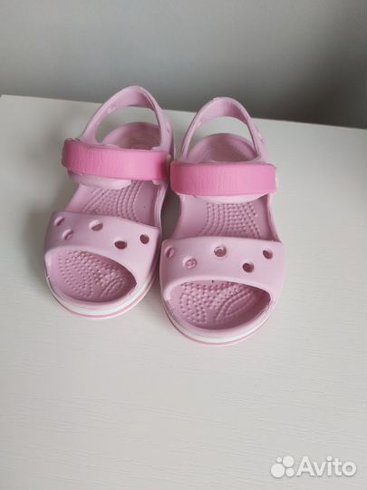 Сандалии crocs c6 для девочки
