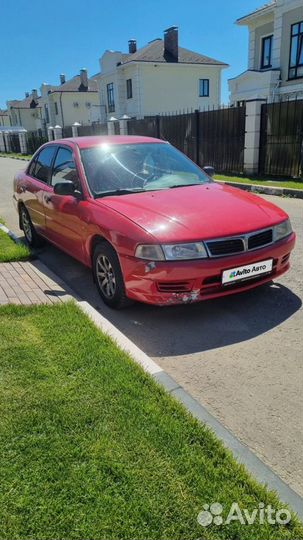 Mitsubishi Mirage 1.6 AT, 2000, битый, 173 482 км