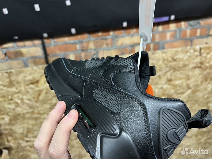 Кроссовки зимние на меху Nike Air max 90