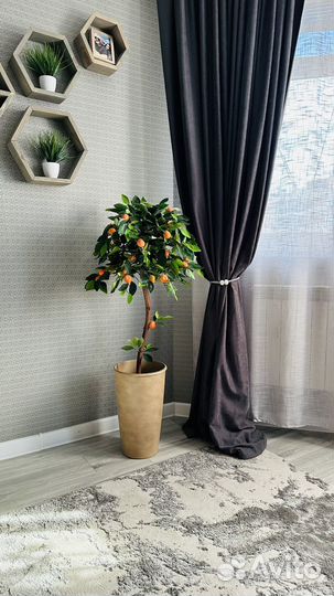 Мандариновое дерево/искусственные деревья