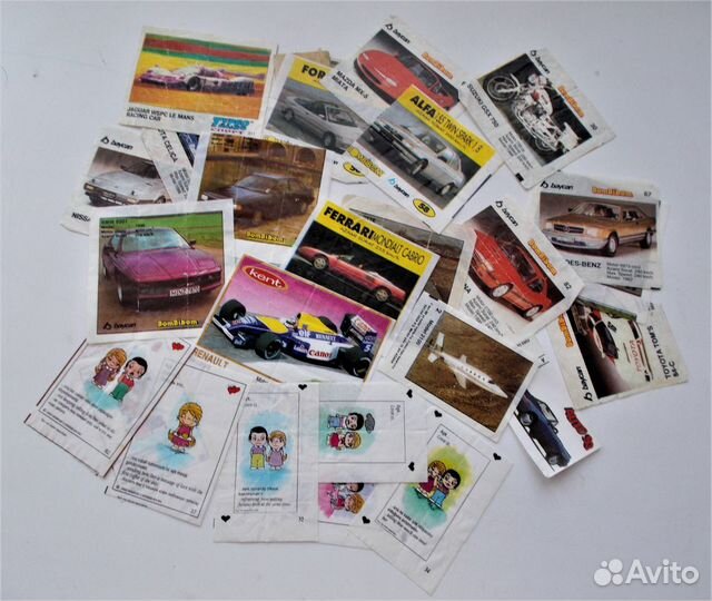 Вкладыш Турбо Супер super. одним лотом. 25 шт