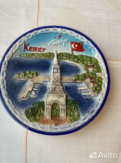 Настенная тарелка декоративная. Турция, Египет
