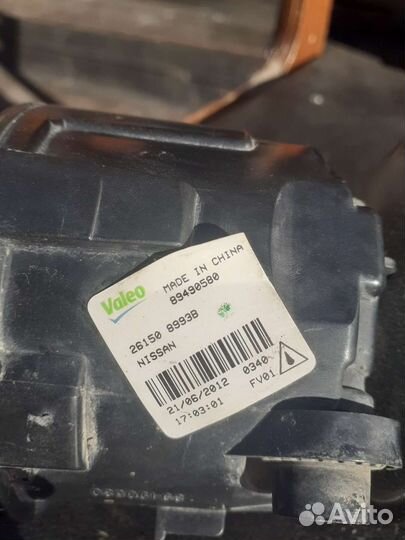 Противотуманные фары nissan murano z51