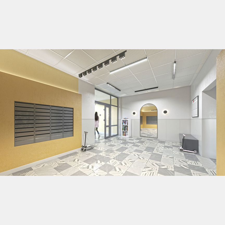 2-к. квартира, 57,1 м², 5/15 эт.
