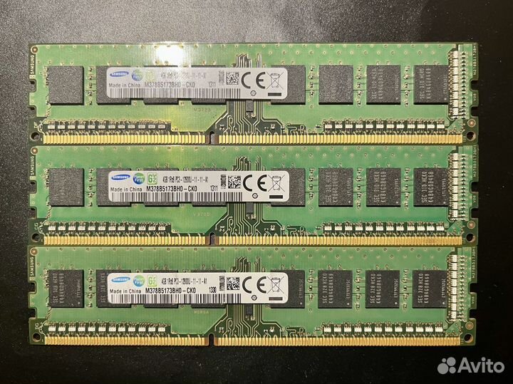 Оперативная память ddr3 2Gb 4Gb 8Gb 16gb