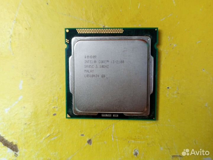 Процессор intel core i3 2100