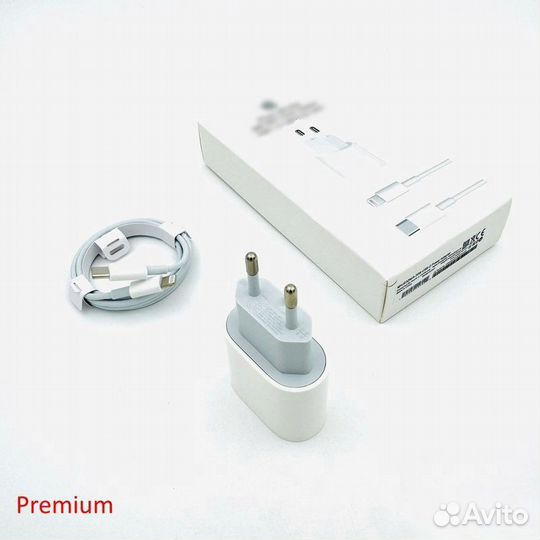 Комплект зарядки Apple 20W(premium качество)