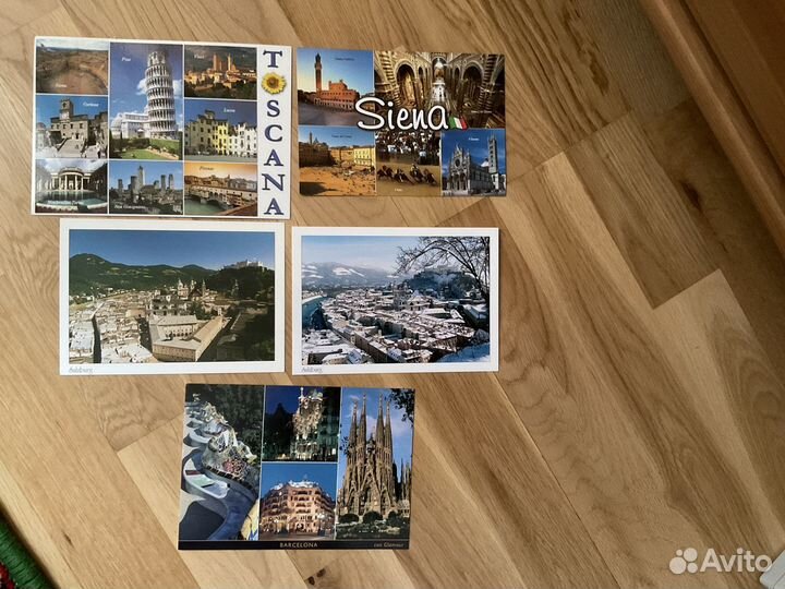 Открытки Почтовые карточки Берлин, Зальцбург, и др