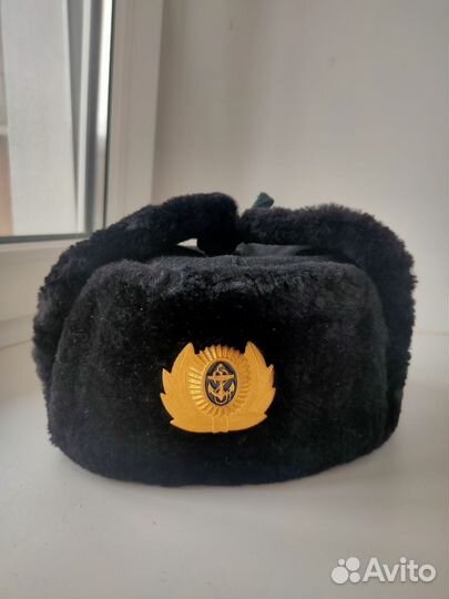 Шапка военная зимняя мичман