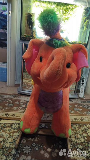 Качалка слоник