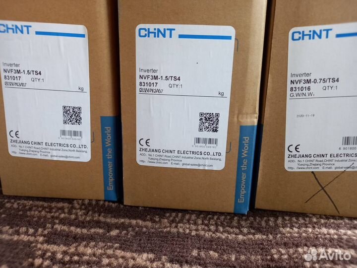 Преобразователи частоты nvf300m-1.5/TS4, 1.5кВт, C