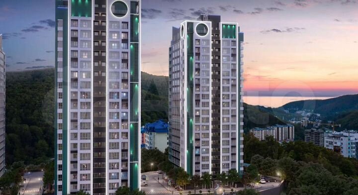 2-к. квартира, 59 м², 13/22 эт.