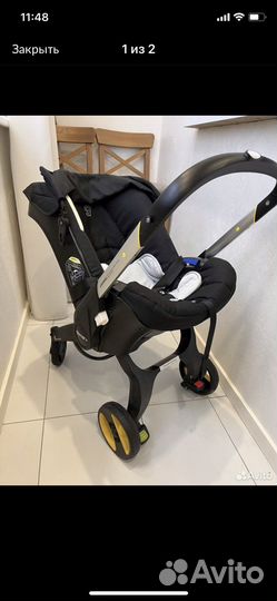 Коляска автокресло doona