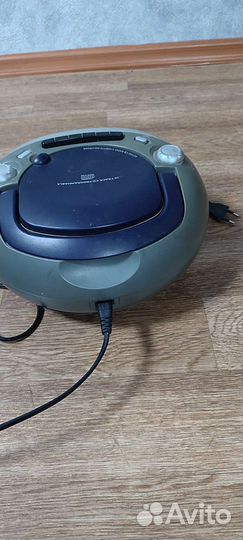 Магнитофон philips кассеты/cd и радио