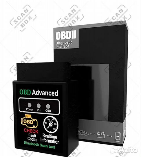 Elm327 OBD2 сканер диагностический
