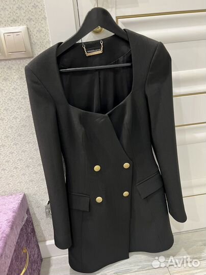 Платье пиджак 44